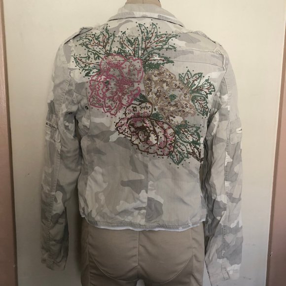 Da-Nang Jackets & Blazers - DA-NANG - Embroidered Camo Jacket